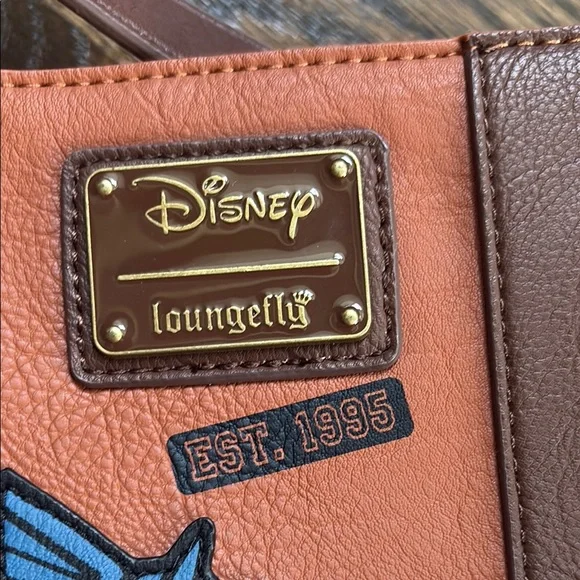 NWOT Disney faux leather Crossbody Bag with Patches - Picture 8 of 11